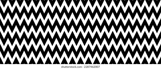 Patrón impecable de Chevron. Fondo del arenque blanco negro. Textura de zag zig repetitiva con líneas diagonales. Ilustración del vector