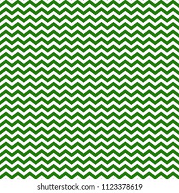 Chevron Seamless Pattern - Small green and white chevron or zig zag pattern