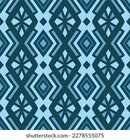 Chevron Seamless Pattern with Tribal Shape. Designed in Ikat, Aztec, Folk, Motif, Luxury Arabic Style. Ideal for Fabric Garment, Ceramics, Wallpaper. Vector Illustration
