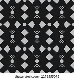 Chevron Seamless Pattern with Tribal Shape. Designed in Ikat, Aztec, Folk, Motif, Luxury Arabic Style. Ideal for Fabric Garment, Ceramics, Wallpaper. Vector Illustration
