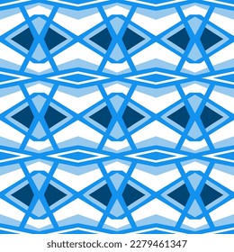 Chevron Seamless Pattern with Tribal Shape. Designed in Ikat, Aztec, Folk, Motif, Luxury Arabic Style. Ideal for Fabric Garment, Ceramics, Wallpaper. Vector Illustration.