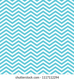 Chevron seamless pattern, turquoise vector background