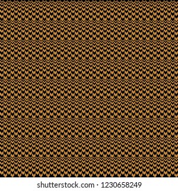 Chevron small pattern vector. Design gradient gold on black background. Design print for textile, wallpaper, background, texture, illusion. Set 5