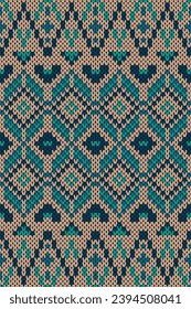 Streifen aus Chevron Stripes Stricken Textur geometrische nahtlose Muster. Design für Teppich, Tapete, Kleidung, Umhüllung, Batik, Stoff, Crochet, Strickwaren, Pullover, Strickstickereien.