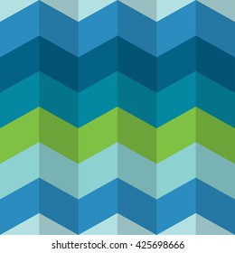 Chevron stripes seamless pattern. Zigzag vector background, wall paper.