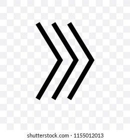 Chevron vector icon isolated on transparent background, Chevron logo concept - Powered by Shutterstock - Get 15% off with code: PIKWIZARD15