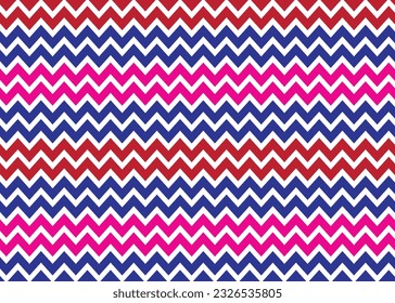 chevron zigzag seamless pattern retro design element background vector illustration
