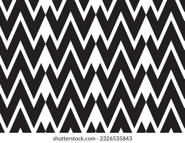 chevron zigzag seamless pattern retro design element background vector illustration