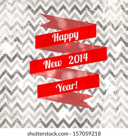 Chevrons Christmas pattern