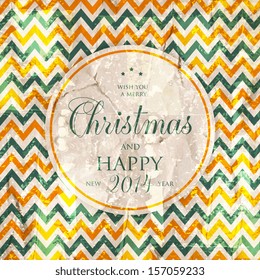 Chevrons Christmas pattern