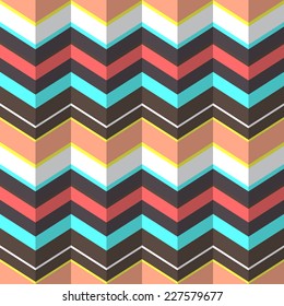 Chevrons colorful seamless pattern