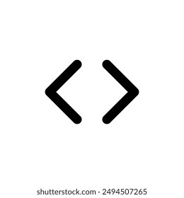 Chevrons left right, vector design