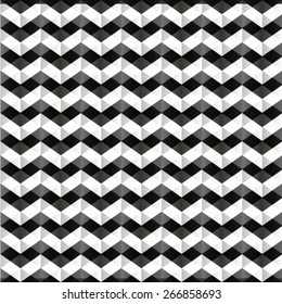 Chevrons seamless pattern background retro vintage design