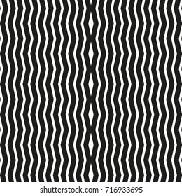 Chevrons seamless pattern background retro vintage design. Black and white background.