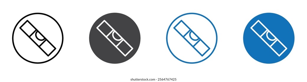 Chew gum icon flat editable icon mark set.