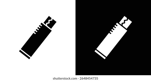 Chew gum icon symbol collection. Flat vector stock illustration.
