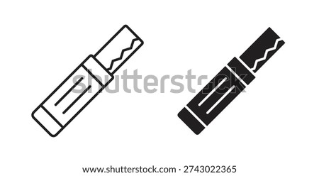 Chew gum icon vector Illustration and outline Icons. vector silhouette.