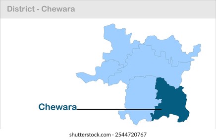 Karte von Chewara, District Sheikhpura, State Bihar, Republik Indien