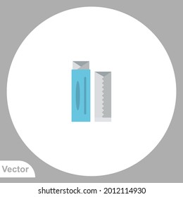 Chewing gum icon sign vector,Symbol, logo illustration for web and mobile