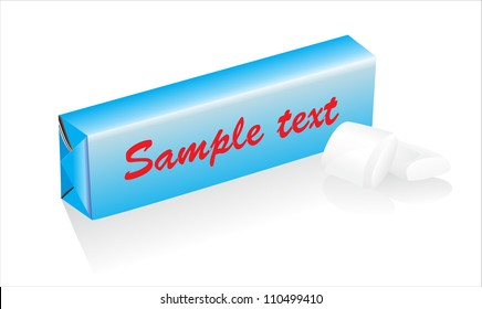 Chewing gum isolated