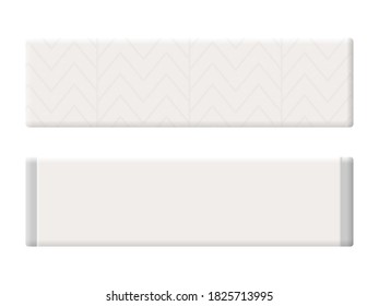 Chewing gum on a white background. Vector illustration.