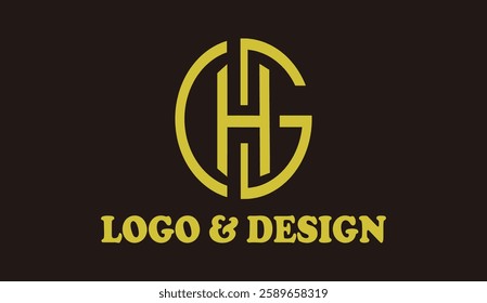 CHG logo design vector simple