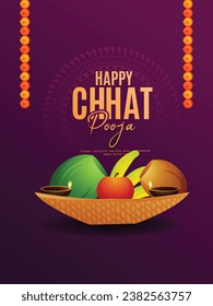 Chhat Pooja is a Hindu festival, mainly celebrated in the Indian states of Bihar and Uttar Pradesh, 
 Means dedicated to the worship of the Sun God and Chhathi Maiya.