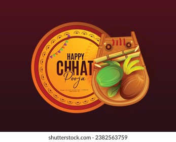 Chhat Pooja is a Hindu festival, mainly celebrated in the Indian states of Bihar and Uttar Pradesh, 
 Means dedicated to the worship of the Sun God and Chhathi Maiya.