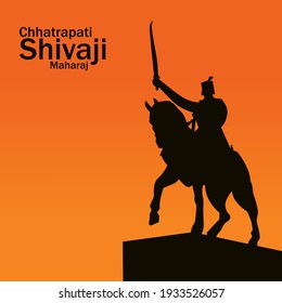 chhatrapati shivaji maharaj jayanti,Vector illustration.