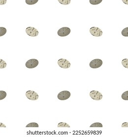 Chia seeds. Seamless background. Template, texture.