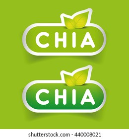 Chia sign label vector