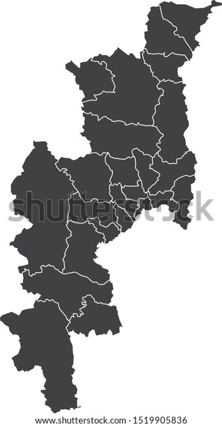 Chiang Mai Map Thailand Country Vector Stock Vector (Royalty Free ...