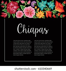 Chiapas, México - Floral Composition – Copy Space