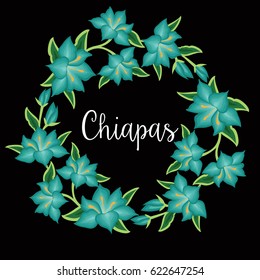 Chiapas, Mexico - Floral Composition