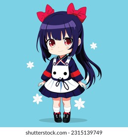 Chibi Anime Cute Cartoon Kawaii