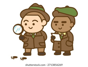 Chibi Detectives über den Fall