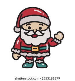 Chibi Santa Claus Illustration - 03