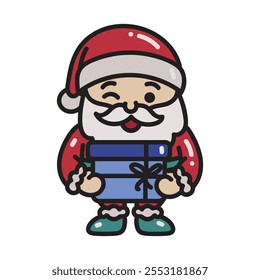 Chibi Santa Claus Illustration - 04