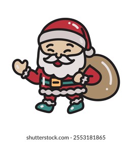 Chibi Santa Claus Illustration - 05