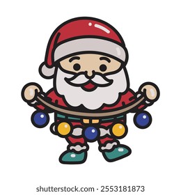 Chibi Santa Claus Illustration - 08