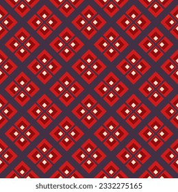 Patrón impecable de ajedrez chic. Ilustración vectorial para impresión, tela, cubierta, embalaje, decoración interior, decoración de blogs y otros proyectos.