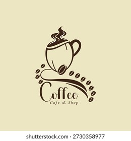  Chic Coffee Shop Logo Template