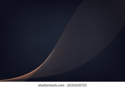 fundo elegante chique em tons castanho, bege, amarelo. Dourado, linhas de cobre, ondas.
Padrão geométrico. Capa, embalagem, modelo de negócio. Quadro para marca, logotipo, convite.
Malha de gradiente.