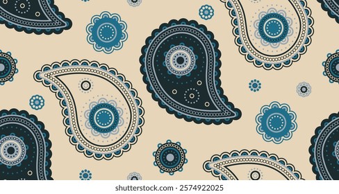 Chic flower to arabic fashion. Artistic flowery on plant rectangle. Sparse sketch in nature seamless. Carpet tropical scrap buta.