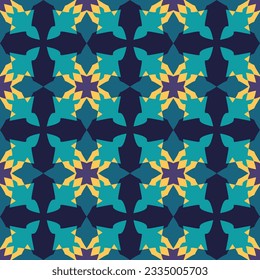 Chic lattice seamless pattern. Vector illustration for print, fabric, cover, packaging, interior decor, blog decoration and other your projects.
