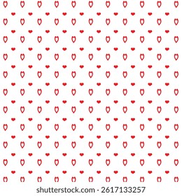 Chic love seamless pattern design ideal for product packaging