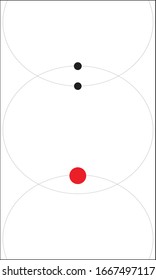 Chic minimalist abstract graphic art for print, pattern, decorative background, or textile pattern to display at home or office