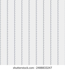 Chic monochrome horizontal stripes seamless pattern.