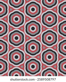 Chic seamless pattern. Vector illustration for print, fabric, cover, packaging, interior decor, blog decoration and other your projects.
