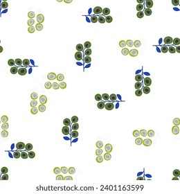 Chic and simple floral pattern, combining beauty and style in a seamless design, suitable for modern fashion, spring-themed art, and vibrant wallpapers.